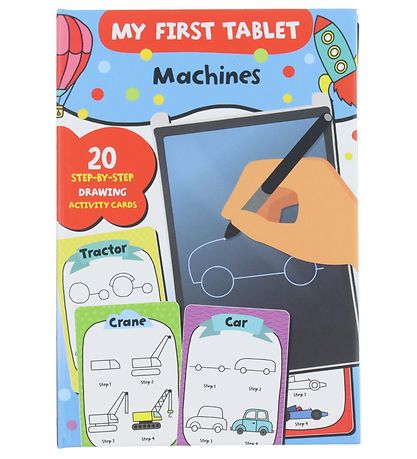 Karrusel Forlag Book - My First Tablet - Machines - English