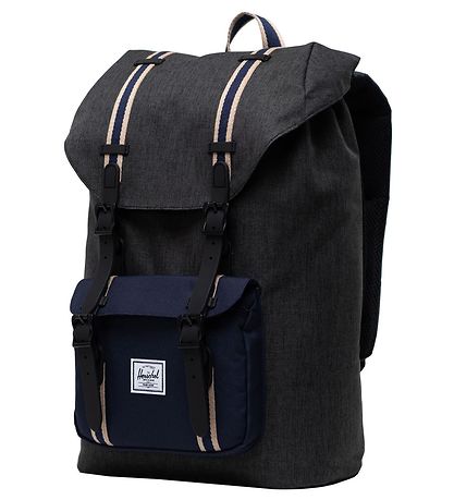 Herschel Backpack - Little America Mid-Volume - Black Crosshatch