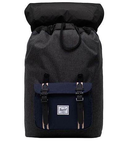 Herschel Backpack Little America Mid Volume Black Crosshatch KW IE