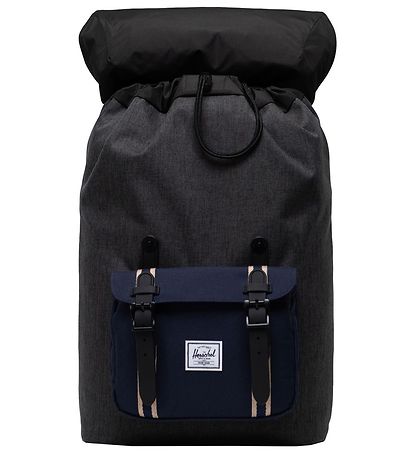 Herschel Backpack - Little America Mid-Volume - Black Crosshatch