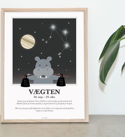Kids by Friis Poster - Zodiac Signs - Libra