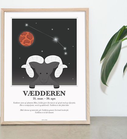Kids by Friis Poster - Sternzeichen - Widder