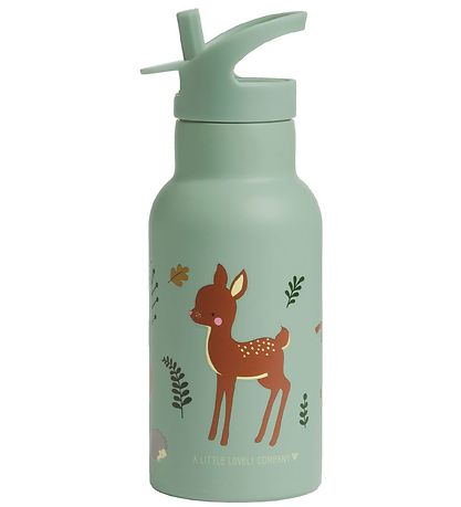 A Little Lovely Company Drikkeflaske - 350 ml - Rustfritt Steel 