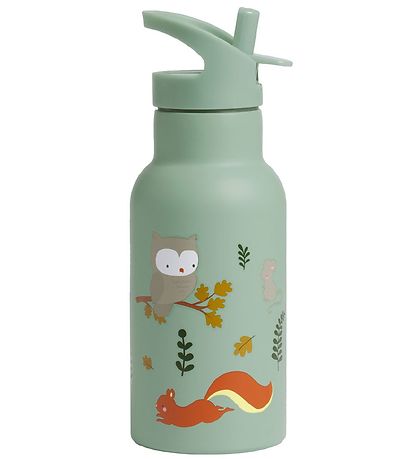 A Little Lovely Company Drikkeflaske - 350 ml - Rustfritt Steel 