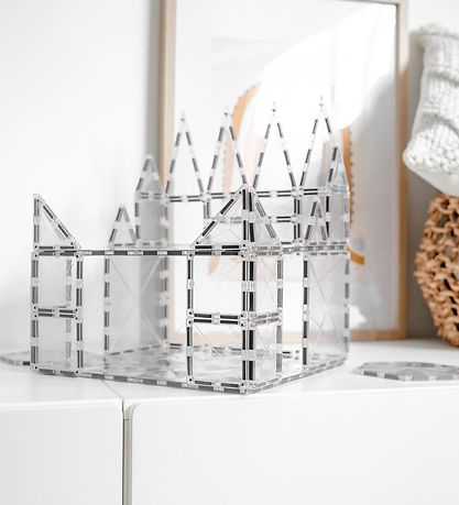 Connetix Magnetset - 34 Delar - Clear