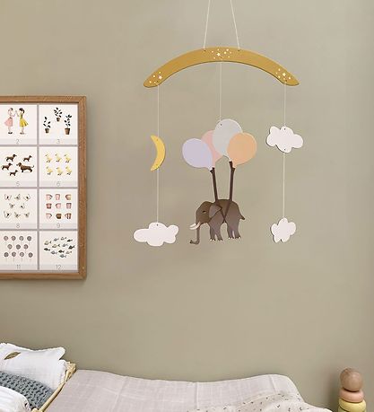Vissevasse Baby Mobile - Do It Yourself - Flying Elephant