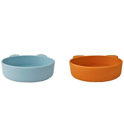 Liewood Schüsseln - Silikon - Vanessa - 2er-Pack - Sea Blue Must