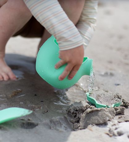 Scrunch Watering Can - 20x15 cm - Silicone - Light Dusty Green