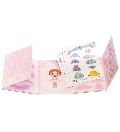Djeco Límmiðar - 40 Stk. - Ungfrú Lilyruby