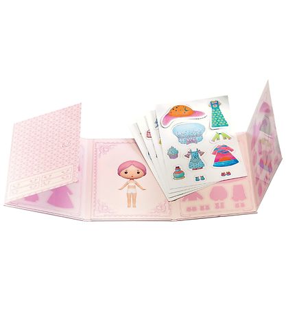 Djeco Límmiðar - 40 Stk. - Ungfrú Lilypink
