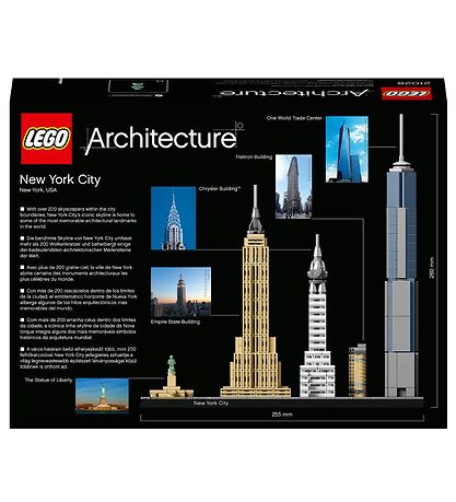 LEGO® Architecture - New York City 21028 - 598 Teile
