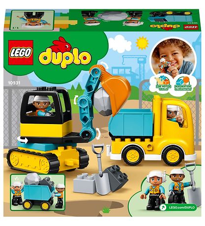 LEGO® DUPLO - Truck & Tracked Excavator 10931 -20 Parts