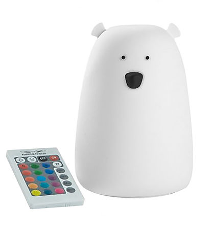 Rabbit & Friends Lamp w. Speaker - 11x15.5 cm - Bear w. Remove