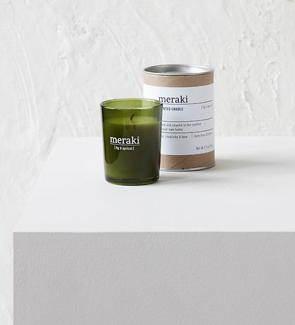 Meraki Scented Candle - 60 g - Fig & Apricot