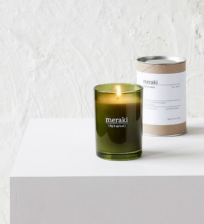 Meraki Scented Candle - 220 g - Fig & Apricot