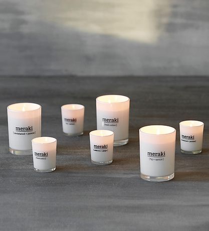 Meraki Scented Candle - 60 g - Sandalwood & Jasmine