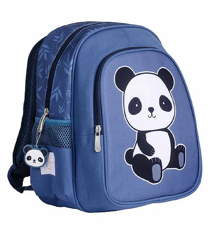 A Little Lovely Company Liten Ryggsäck m. Termisk ficka - Panda 