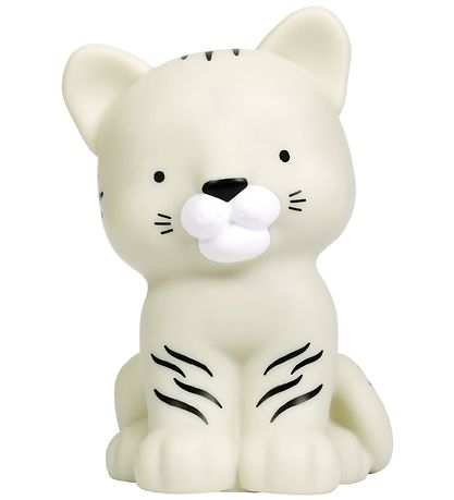 A Little Lovely Company Night Lamp - 9,7x14 cm - White Tiger - G