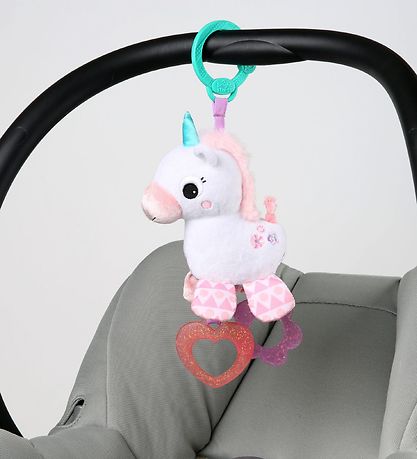 Bright Starts Clip Toy - Luminous Unicorn
