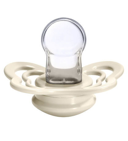 BIBS Couture Schnuller - Gr. 2 - 2er-Pack - Anatomisch - Ivory/B