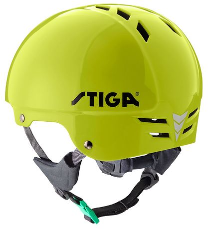 Stiga Helmet - Play - Lime Green