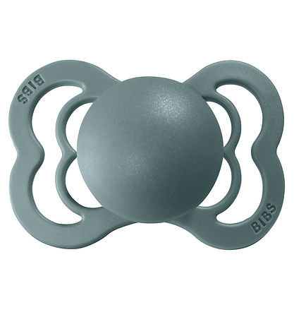 BIBS Supreme+ Pacifiers - Size 2 - 2-Pack - Symmetrical - Icelan