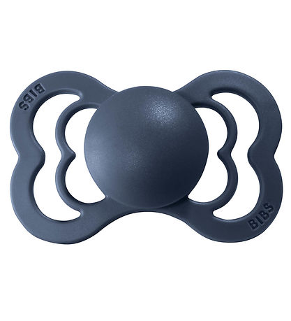 BIBS Supreme+ Schnuller - Gr. 2 - 2er-Pack - Symmetrisch- Cloud/