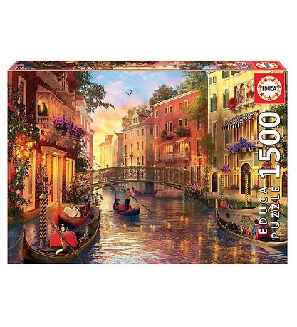 Educa Jigsaw Puzzle - 1500 Bricks - Sunset in Venice
