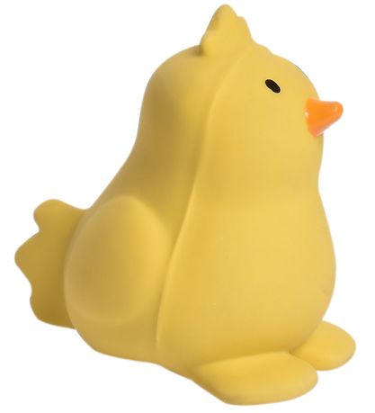 Mordeur de Bébé Tikiri - Caoutchouc Naturel - Poulet - Jaune
