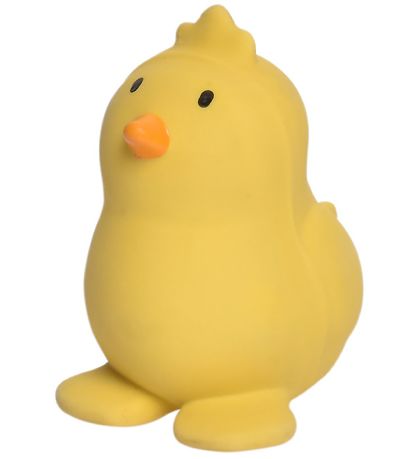 Mordeur de Bébé Tikiri - Caoutchouc Naturel - Poulet - Jaune