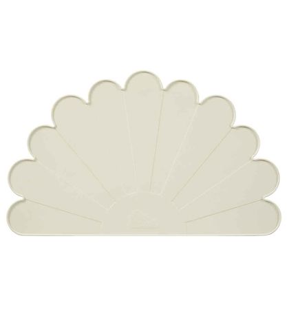 Cam Cam Placemat - Silicone - Flower - Light Sand
