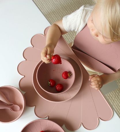 Cam Cam Lätzchen - Silikon - 2er-Pack - Blume - Rose Mix