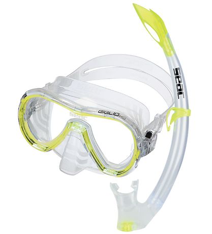 Ensemble de Snorkeling Seac - Giglio MD - Jaune