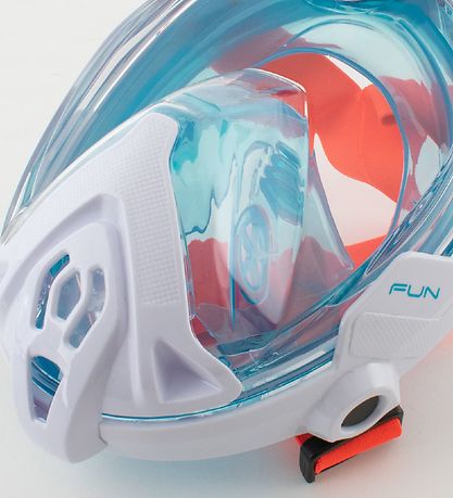 Masque de Snorkeling Seac - Fun - Blanc/Orange