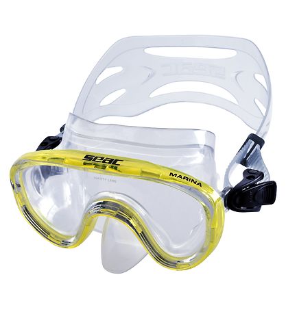 Masque de Plongée Seac - Marina SL - Jaune