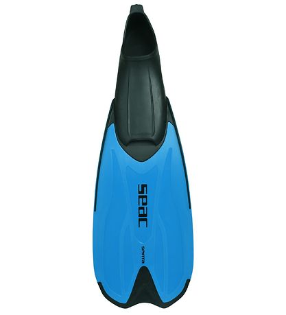 Seac Snorkeling Set w. Diving Fins - Tris Spinta JR - Blue