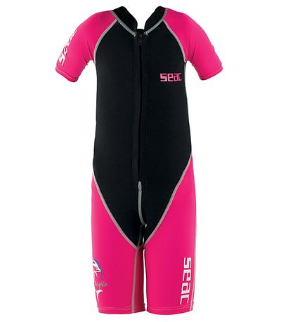 Seac Sundgalli - Dolphin Shorty Girl 1,5 mm - Svart/Bleikt