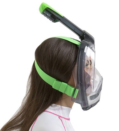 Seac Snorkel Mask - Unica Junior - Black/Lime