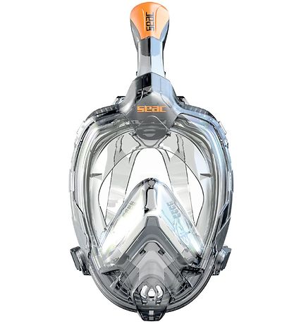 Masque de Snorkeling Seac - Libera - Noir/Orange