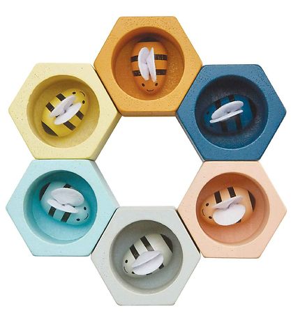 PlanToys Wooden Toy - 13 Parts - Beehives