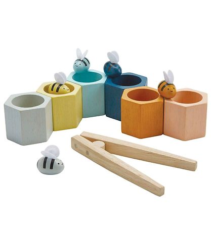 PlanToys Wooden Toy - 13 Parts - Beehives