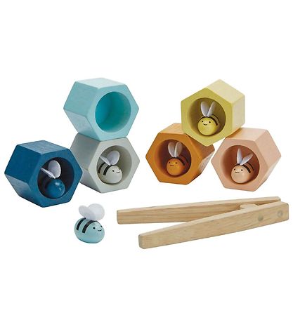 PlanToys Wooden Toy - 13 Parts - Beehives