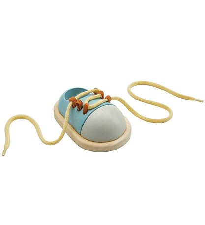 PlanToys Wooden Toy - Learn To Tie Shoe
