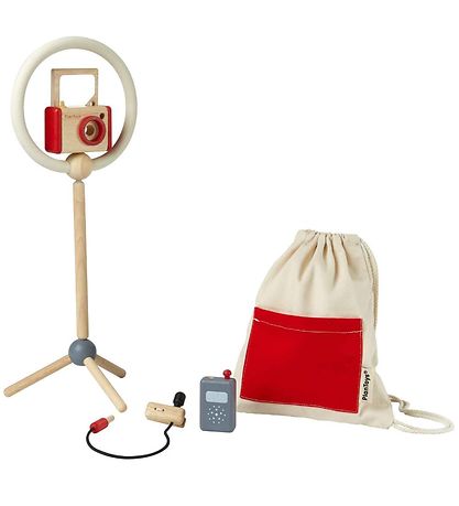PlanToys Vlogger Set - Trä