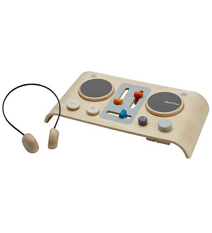 PlanToys Wooden Toy - DJ Mixer Desk