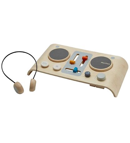 PlanToys Jouet en bois - Table de mixage DJ