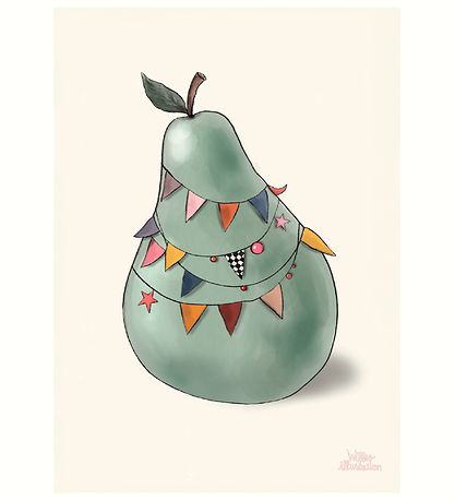 Citatplakat Poster - A3 - Pretty Pear