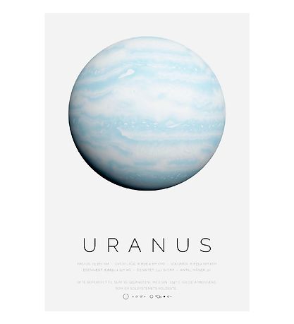 Citatplakat Veggspjald - A3 - Uranus