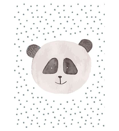 Citatplakat Veggspjald - A3 - Barnaleg Panda