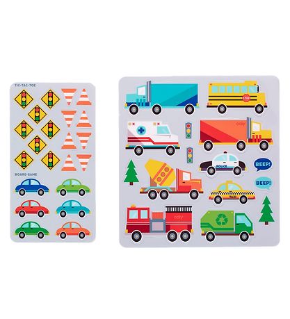 Ooly Stickers - Reusable - 30+ pcs - Workin´ Wheels